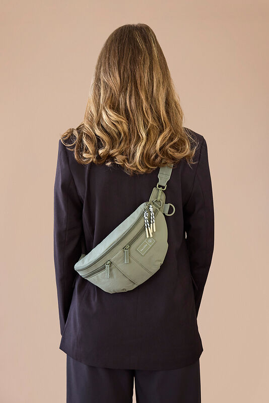 Leckerlibeutel Crinkled - Emma, Pale Olive