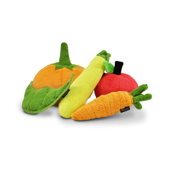 Garden Fresh Kollektion, Apfel, Karotte, Zucchini, Kürbis, Erbsenschote