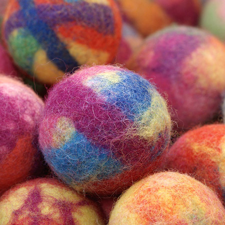 FILZY Katzenspielzeug Filz-Ball