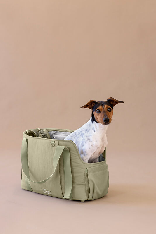 Hundetasche Crinkled - Weda, Pale Olive